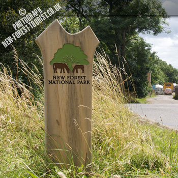 New Forest Tourist Boundary Marker