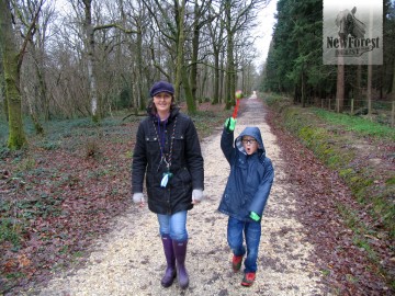 Gravel track between Beaulieu and Buckler’s Hard