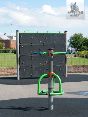 Climbing Wall and Roundabout