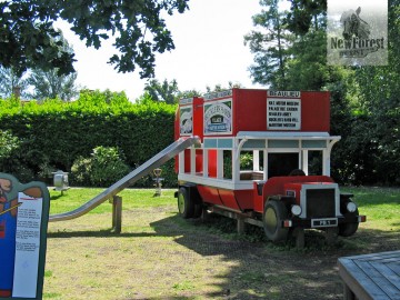 Beaulieu Motor Museum Playground Bus Slide
