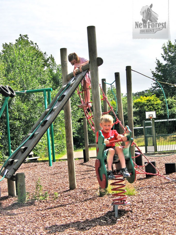 Spring ride and obstacle course