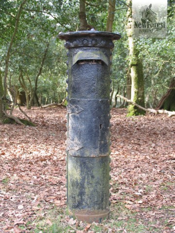 Schultz Black Post Box