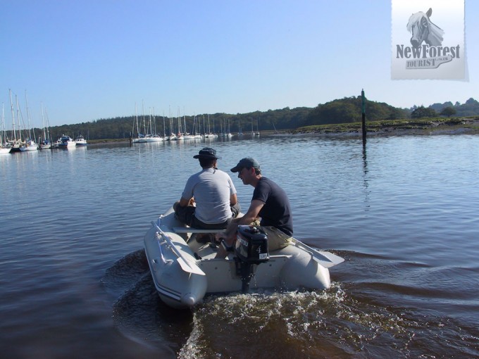 Boating at Buckler's Hard