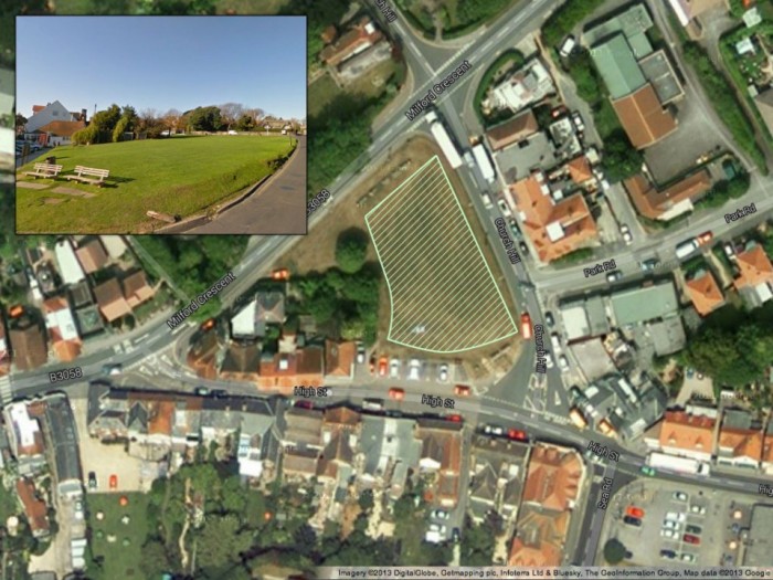 Milford Village Green, Copyright Google Maps