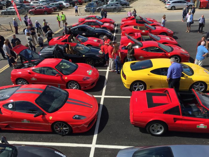 Ferraris in Lymington