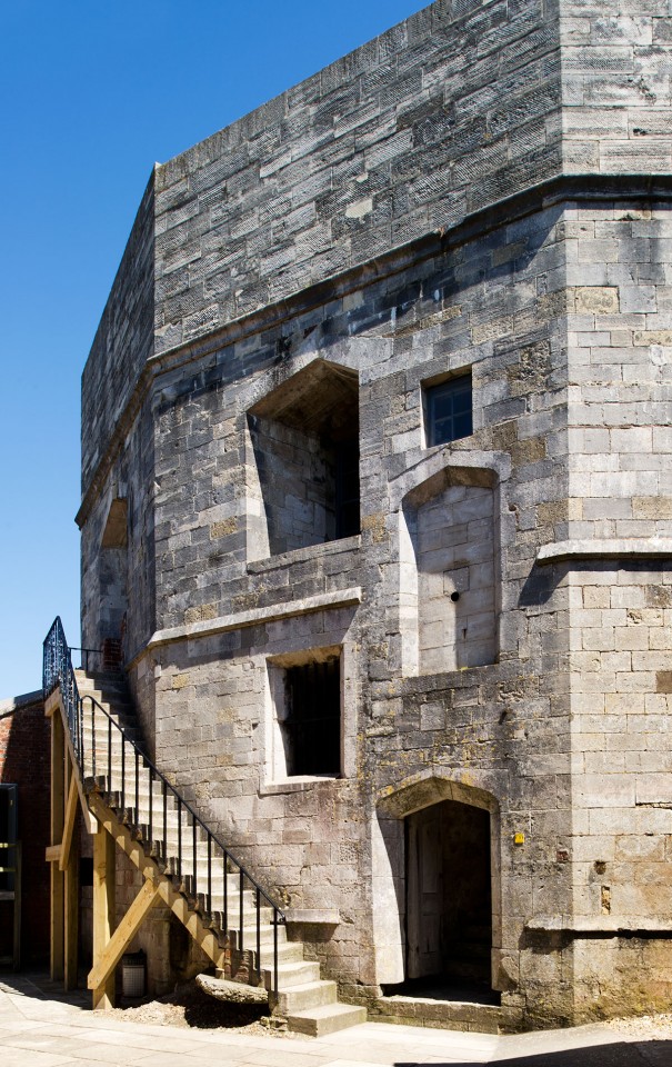 Hurst Castle Tudor keep