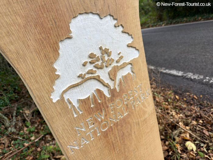 New Forest National Park Boundary 2026 Marker - Wainsford Road, Everton